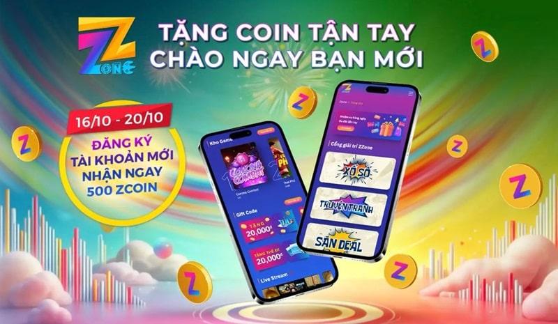 Sự kiện ra mắt ZZone tặng quà cực lớn cho thành viên